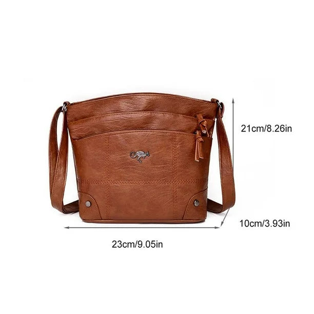 Raya | Elegant Multi-Pocket Crossbody Bag
